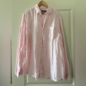 Vineyard Vines Men’s Linen Shirt XL